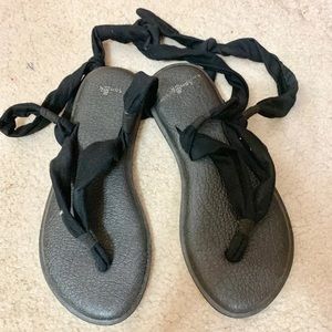 Sanuk Sling Lace Up Sandals